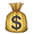 emoji moneybag